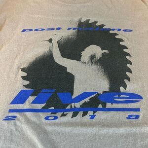 Posty Co 2018 Tour Graphic TShirt Gray Size XL